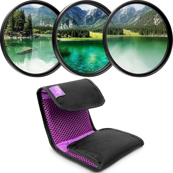 Altura Photo 58mm Lens Filter Kit (UV, CPL, ND)